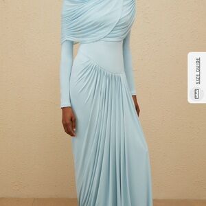 Miss Rosier Draped Maxi Dress